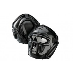 WRESTLING HELMET WITH SUPERIOR PROTECTION KWON BLACK LINE