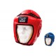 LEATHER BOXING HELMET FOR COMPETICION . METAL