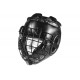 CASCO PROTECTOR ESPECIAL DE LUCHA CON REJILLA  EXTREME METAL