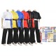 SUIT KUNG FU STYLE CHANG QUAN SATIN