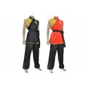 KUNG FU COSTUME WUSHU NAN QUAN DE SATIN AVEC DRAGON