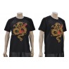 MARTIAL ARTS T-SHIRT / KUNG FU MIT BESTICKT DRACHENMODELL 2