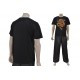 MARTIAL ARTS T-SHIRT / KUNG FU WITH EMBROIDERED DRAGON MODEL 2