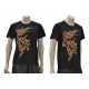 T-SHIRT ARTI MARZIALI / KUNG FU CON DRAGO RICAMATO MODELLO 4