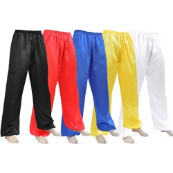 KUNG FU AND TAI CHI TROUSERS MADE OF SATIN