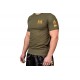 T-shirt militaire vintage - TC105M, boxe métallique