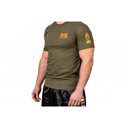 T-shirt militaire vintage - TC105M, boxe métallique