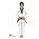 DOBOK Taekwondo DAEDO modelo WT con collar negro