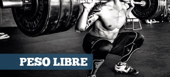 Peso libre Depor Trainer; barras, discos, bancos y mancuernas