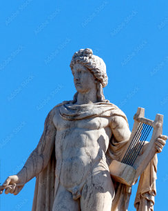 Statua di Apollo, estetica del corpo