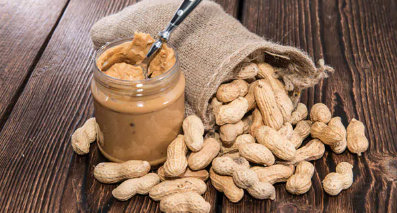 Peanut butter, among the foods that have protein