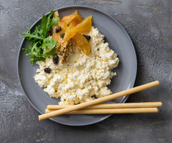 Ricotta, uno degli alimenti che forniscono proteine