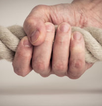 Corde à sauter pour renforcer les mains