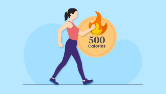 Online calculator of calories expended when running