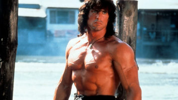 Sylverster Stallone em um ciclo de esteroides