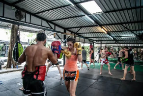 Come sono le lezioni di Muay Thai per principianti?