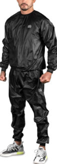 Sauna suit to sweat more