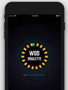 WodRoulette, a crossfit app at home
