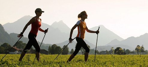 How many calories do you burn walking with poles?