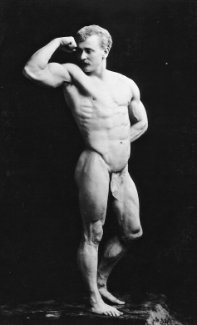Eugene Sandow had the ideal body for bodybuilding