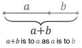 Golden ratio formula