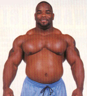 Johnnie Jackson, a bodybuilder and powerlifter in bulking