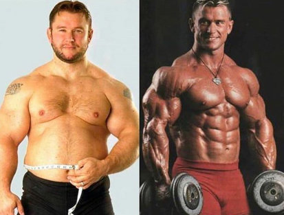 Lee Priest, Bodybuilder in Massephase und Definitionphase