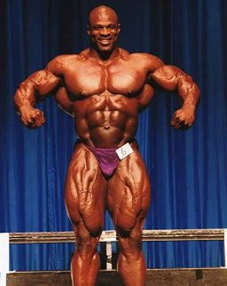 Ronnie Coleman defined and competing