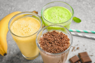 Hausgemachte Smoothies zur Gewichtszunahme