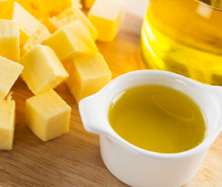 Fats and oils in the diet to gain weight
