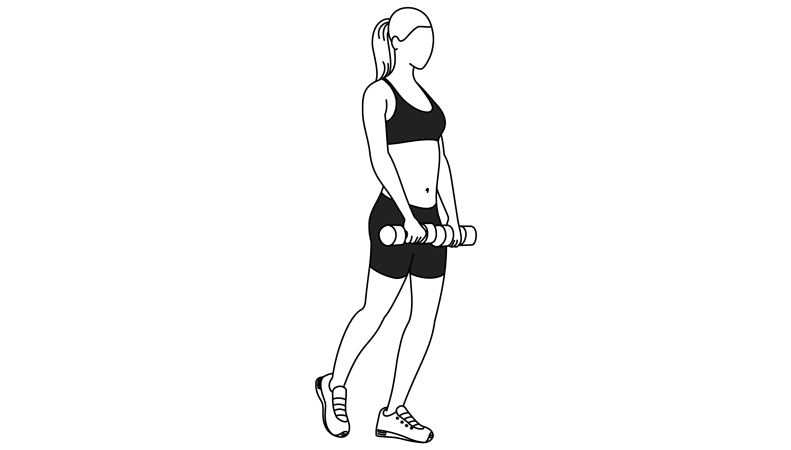 How to Do the One-Leg Romanian Deadlift with Dumbbells
