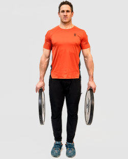Pinch and Hold Discs Forearm Workout Exercise