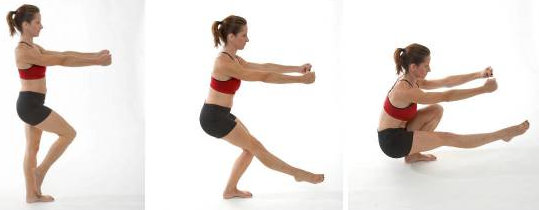 Pistol squat, calisthenics exercise