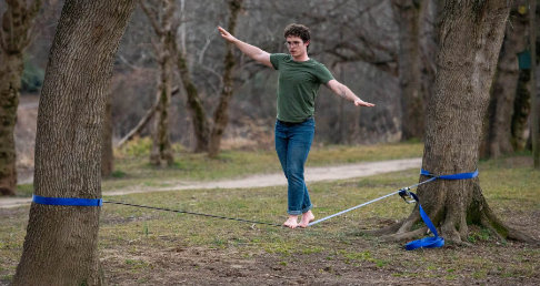 Balance rope for exercise