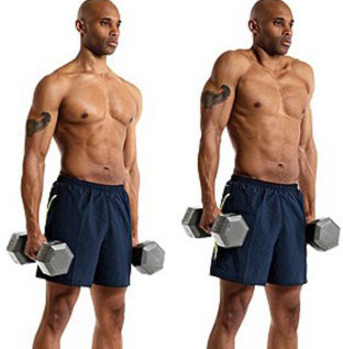 Dumbbell Shrugs