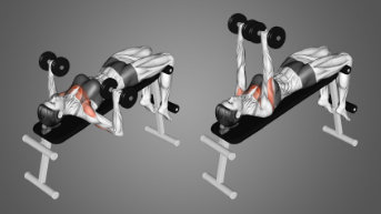 Decline Dumbbell Press to Strengthen Chest