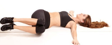 Supine twist stretch for the back