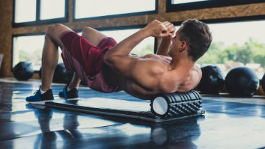 Salle de musculation avec espace spa