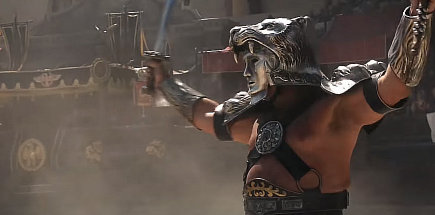 Como era o físico de um gladiador romano (Tigre da Gália)?