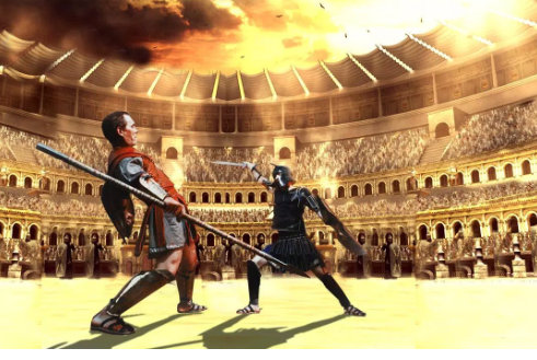Como os gladiadores se exercitavam