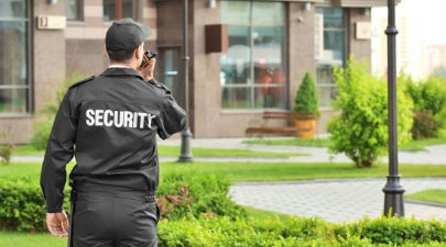 Employment as a security guard