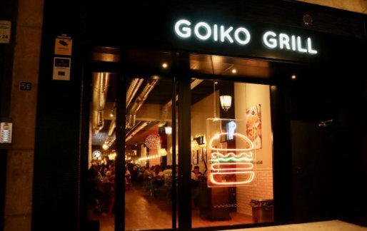 Kevin Bacon Burger al ristorante Goiko Grill