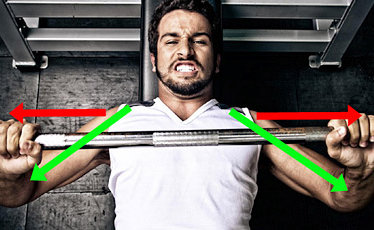 How to place your elbows in the bench press