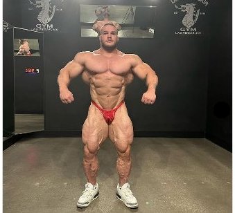 Nick Walker's physique