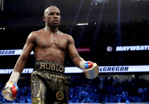 Mayweather, a welterweight boxer