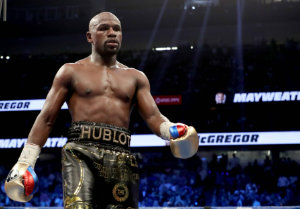 Mayweather, un pugile dei pesi welter