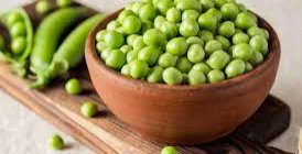 The green pea, which vegetable has protein?