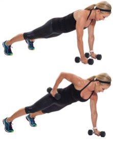 How to do the two-handed dumbbell row