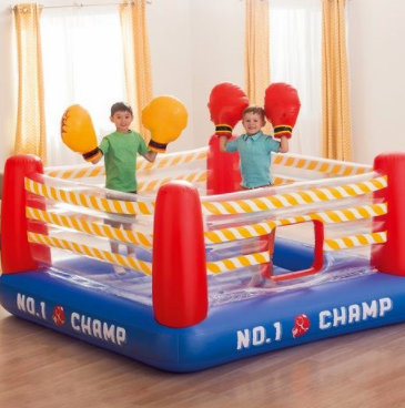 ring de boxe gonflable pour enfants