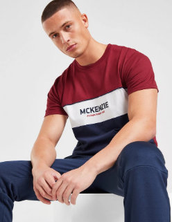 T-shirt Mckenzie White Band par JD Sports